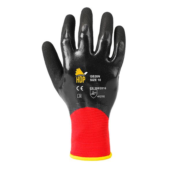 GUANTO NYLON/SPANDEX SABBIATO RICOPERTO TG.8- 12PA 3