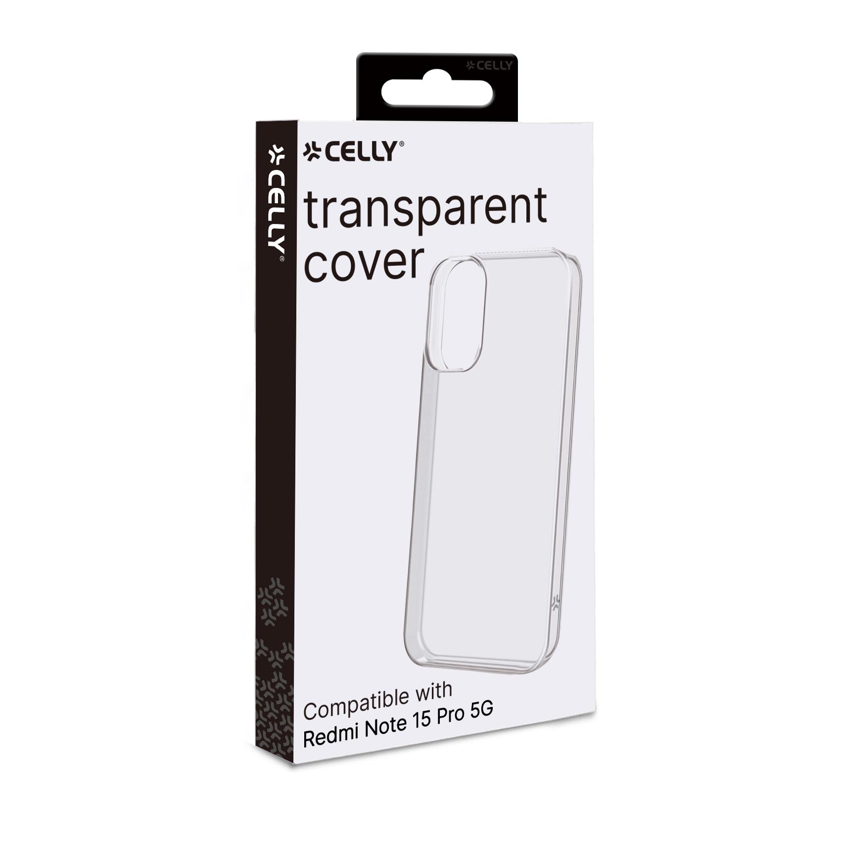 GELSKIN - Cover morbida trasparente in TPU compatibile con Xiaomi Redmi Note 15 Pro 5G/ Poco X8 5G 4