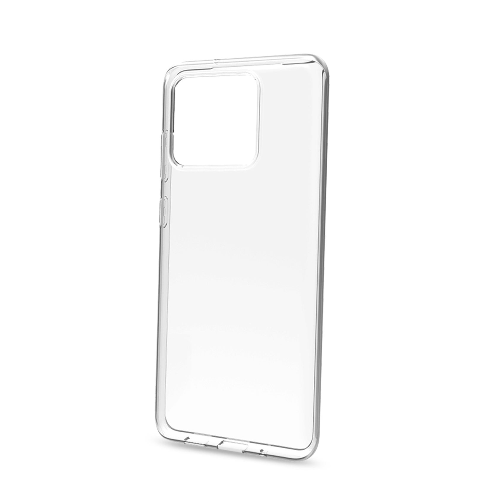 CELLY GELSKIN - Cover morbida trasparente nero in TPU compatibile con Samsung Galaxy S20 Ultra