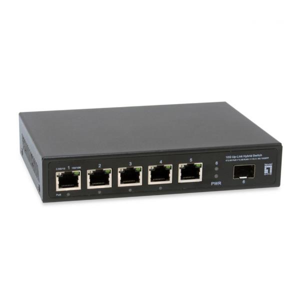 LEVELONE LEVELONE GEP-0625 - SWITCH PoE 6-PORTE 2,5 GIGABIT, 5x Porte PoE, 1x 10G/SFP+
