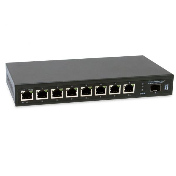 LEVELONE LEVELONE GEP-0925 - SWITCH PoE 9-PORTE 2,5 Gigabit, 8x PoE, 1x 10G/SFP+, 120W