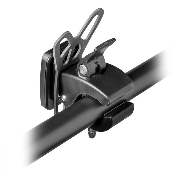 GHOSTBIKE - Supporto universale magnetico per smartphone utilizzabile su manubrio bici e ebike, 4 magneti ultra forti, base in silicone, morsetto regolabile, 2 piastre metalliche 2