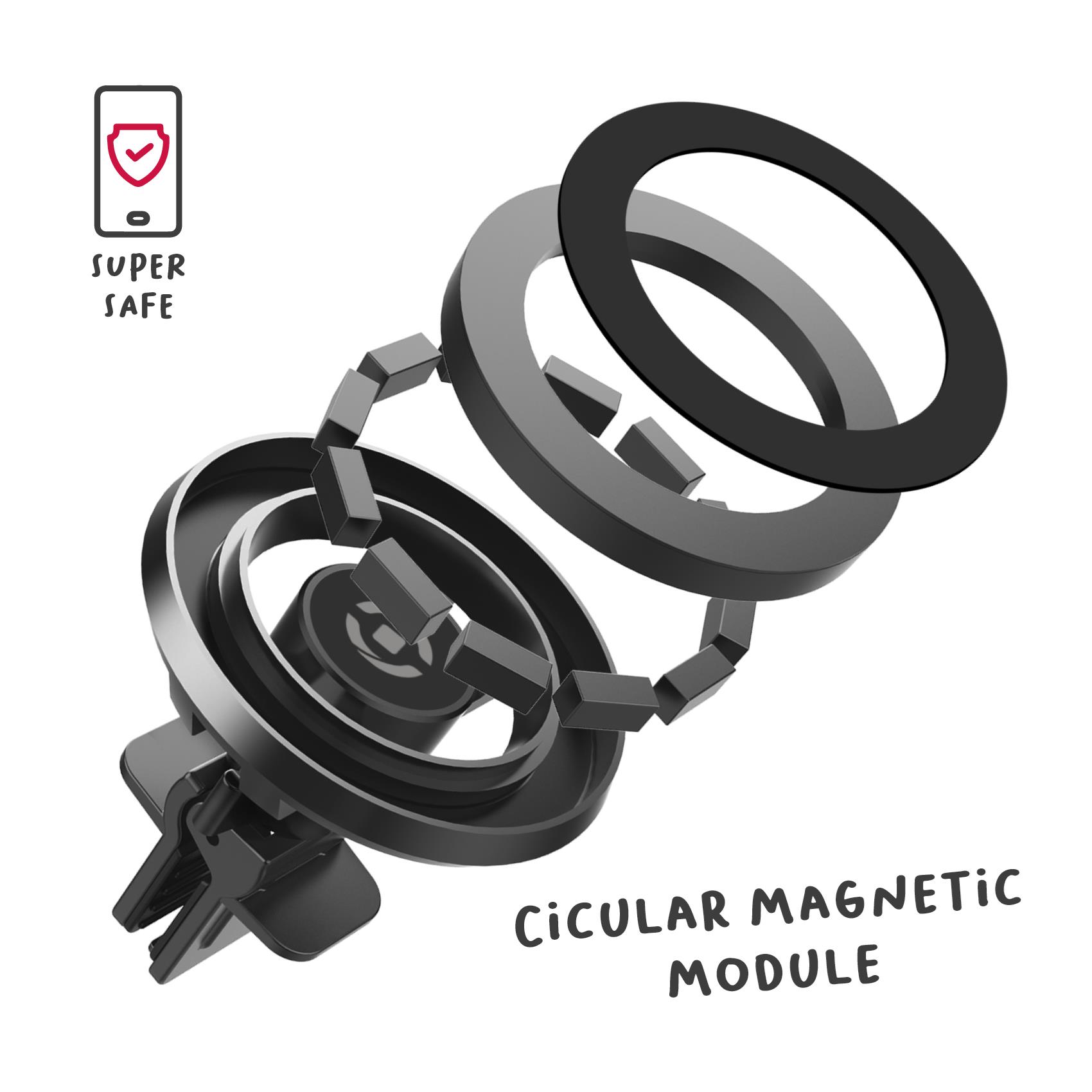 GHOSTMAG - Universal Car Holder compatible with Magsafe technology 11