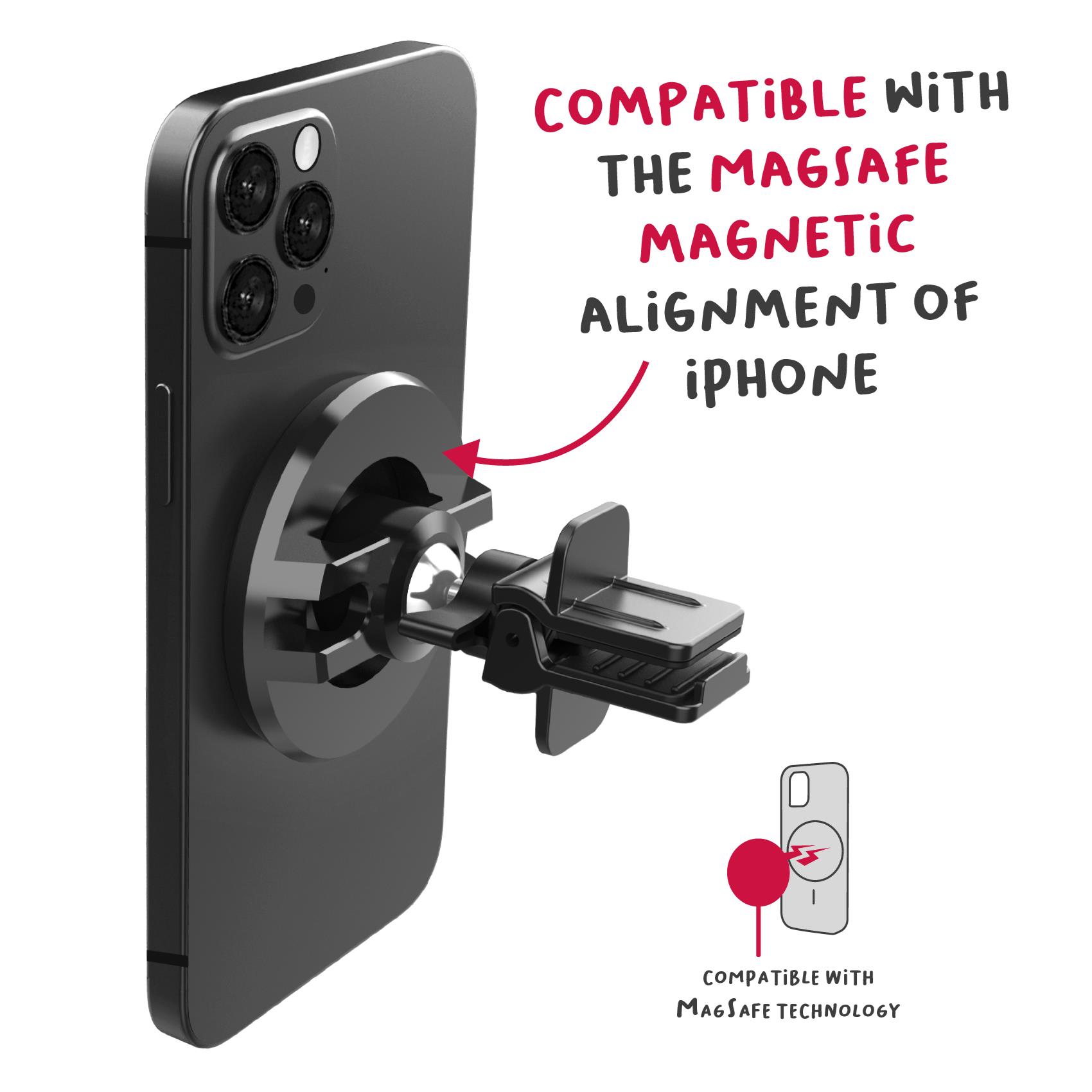 GHOSTMAG - Universal Car Holder compatible with Magsafe technology 12