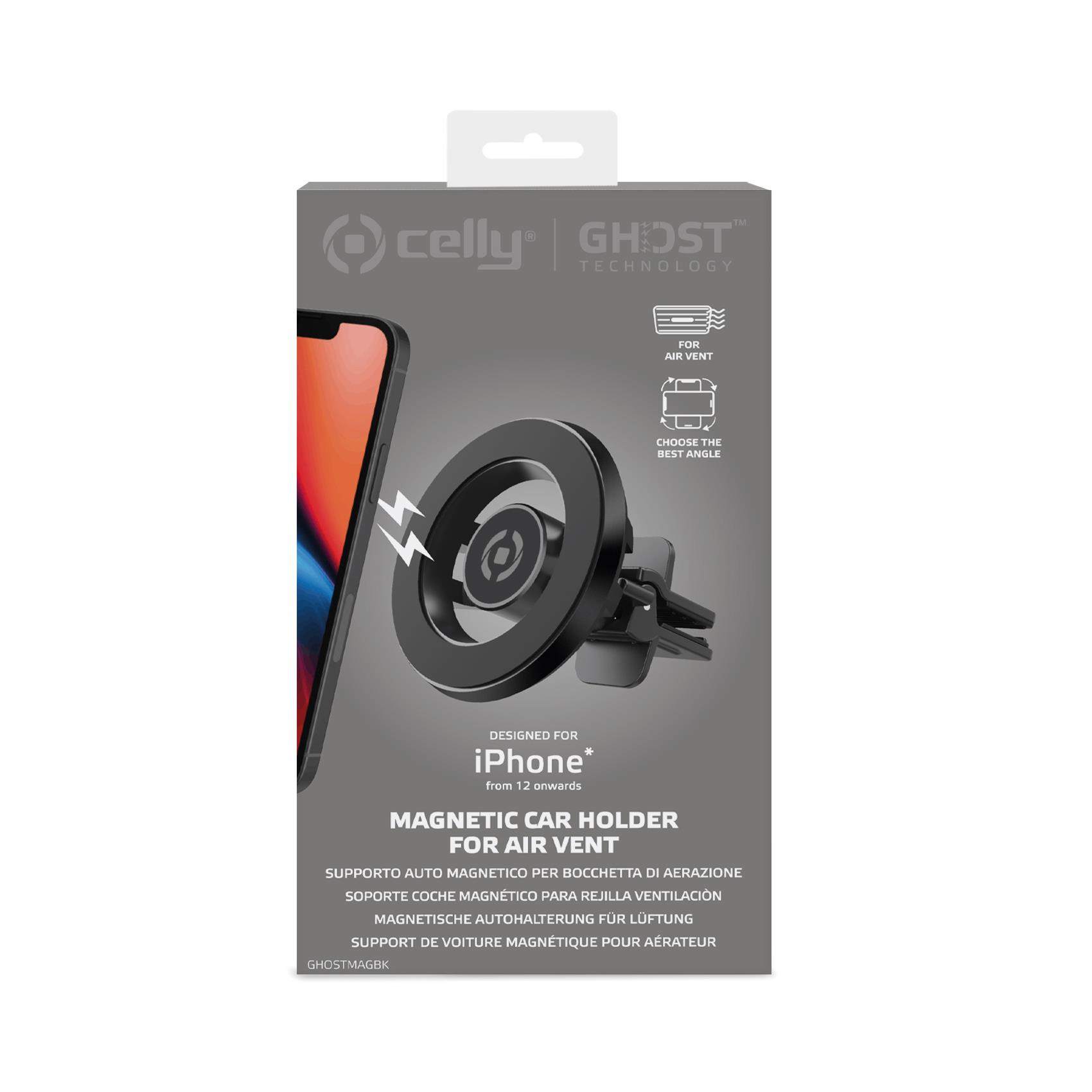 GHOSTMAG - Universal Car Holder compatible with Magsafe technology 10