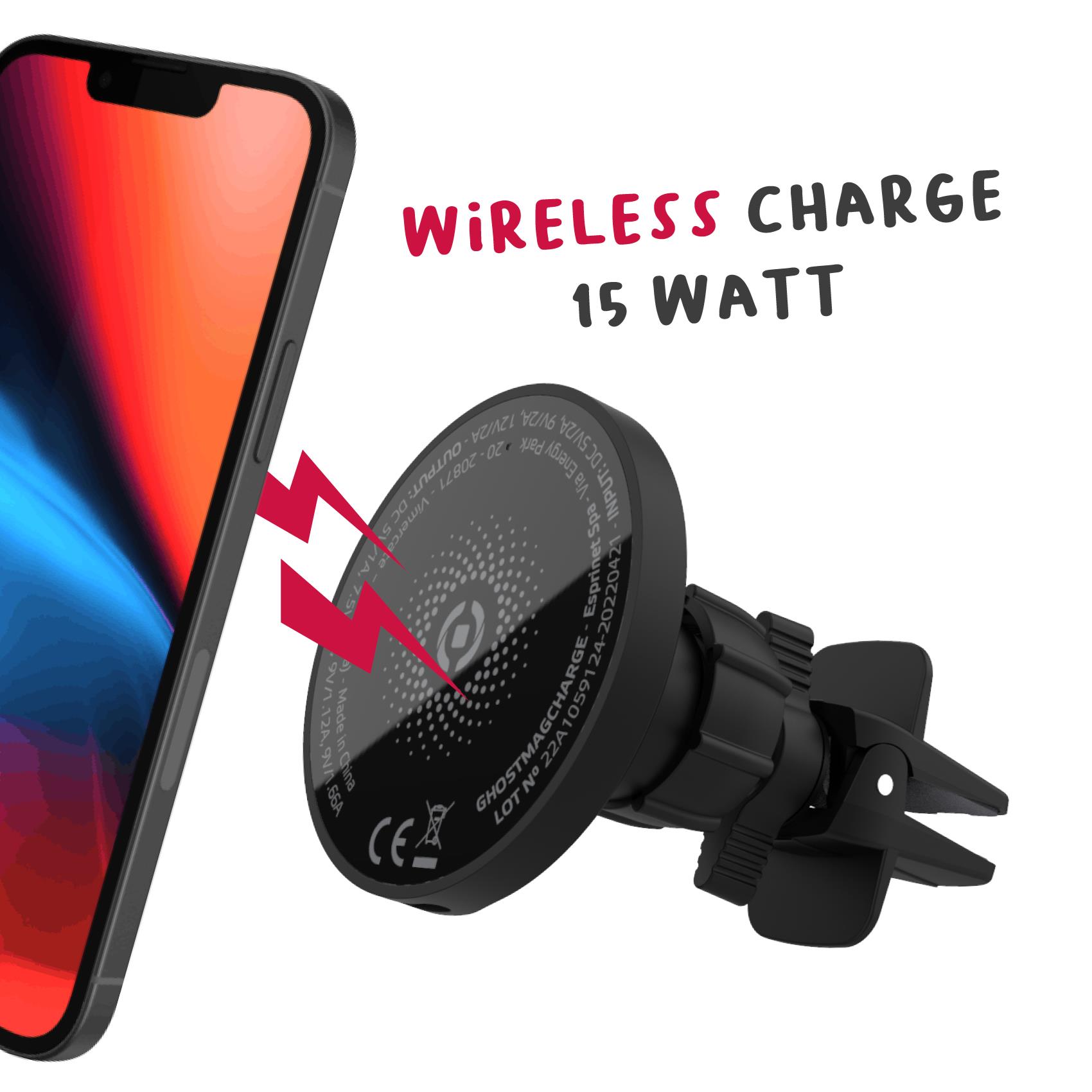 GHOSTMAGCHARGE - 15W Universal Car Holder compatible with Magsafe technology 4