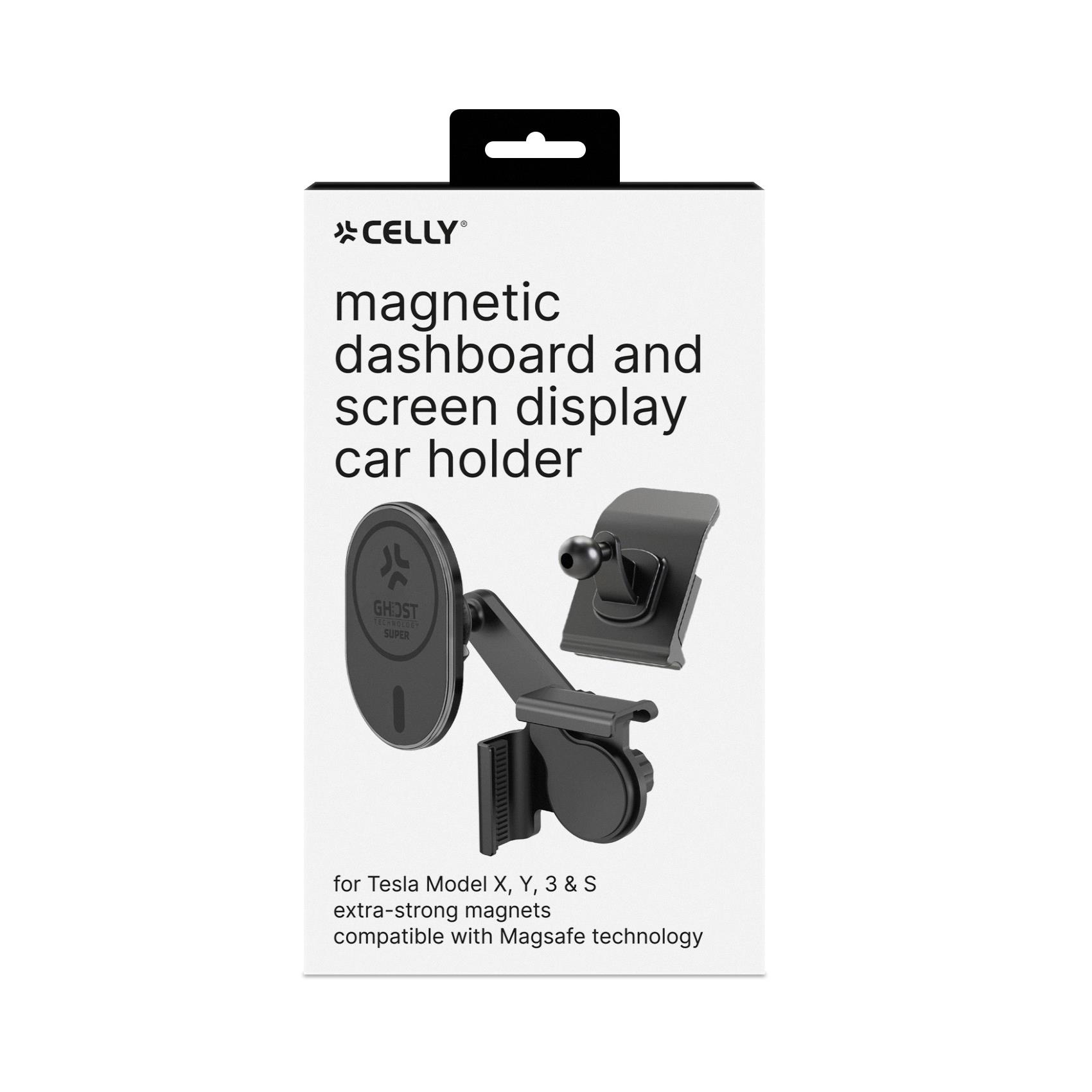 GHOSTSUPERMAGT - Tesla Car holder compatible with Magsafe technology 3