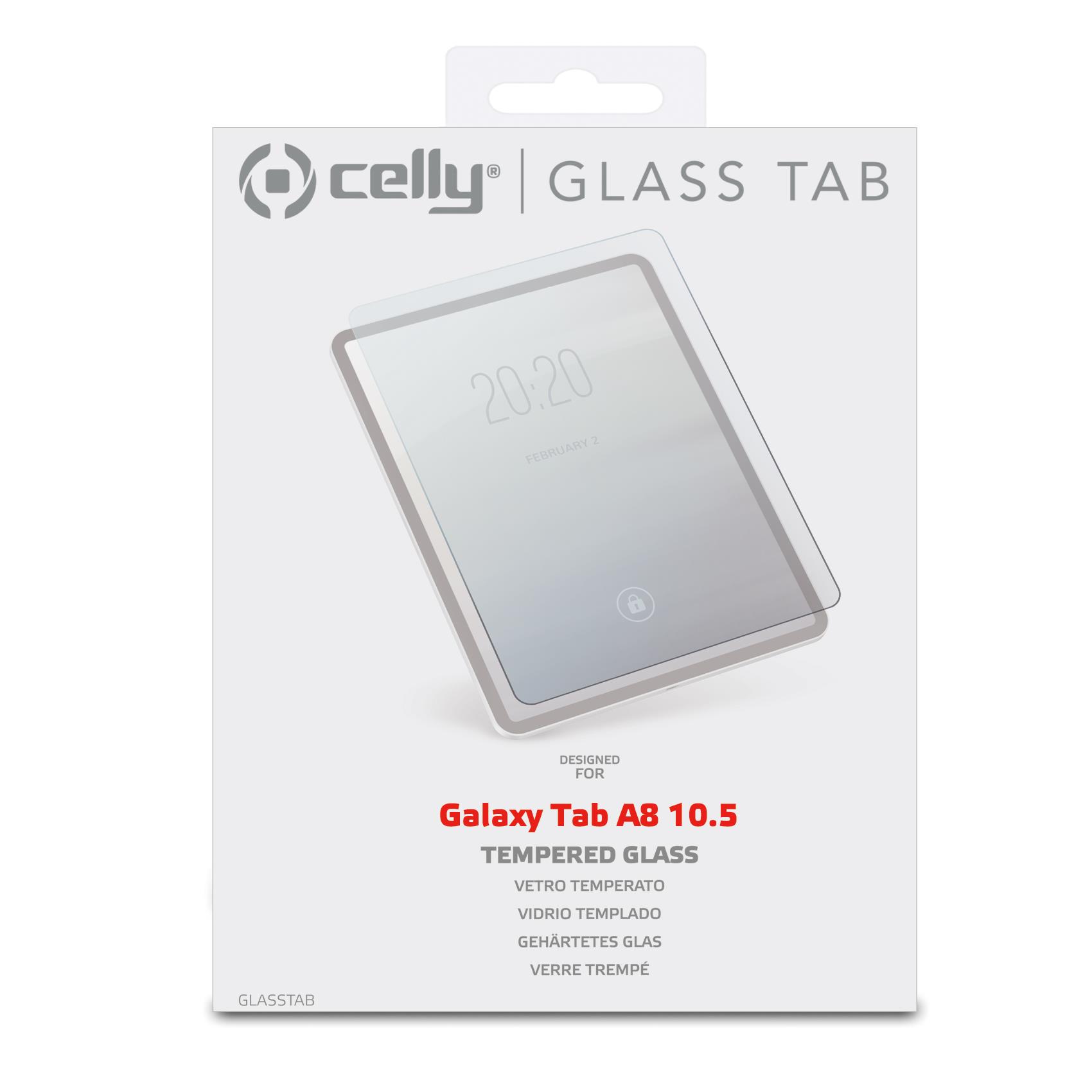 GLASSTAB - Vetro 9H con spessore 0.3 mm compatibile con Samsung Galaxy Tab A8 10.5" 4