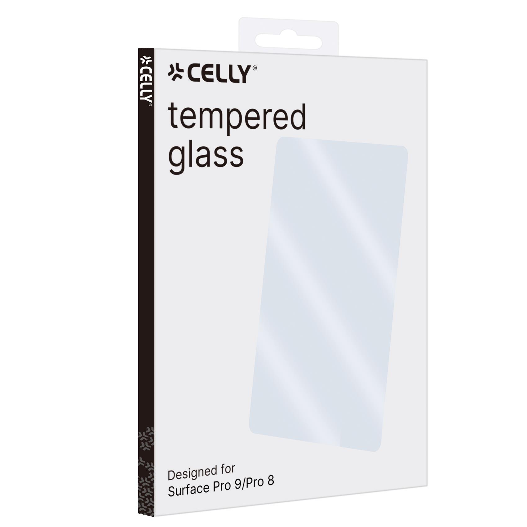 GLASSTAB - Vetro 9H con spessore 0.3 mm compatibile con Microsoft Surface Pro 9/ Pro 8 4