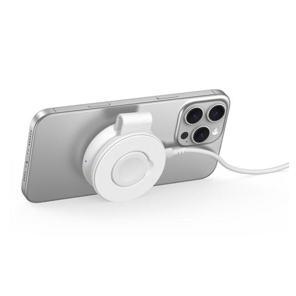 CARICATORE WIRELESS Qi2 MAGNETICO PIEGHEVOLE 2-in-1 da 25W - (supporto per Aplle Watch) 4