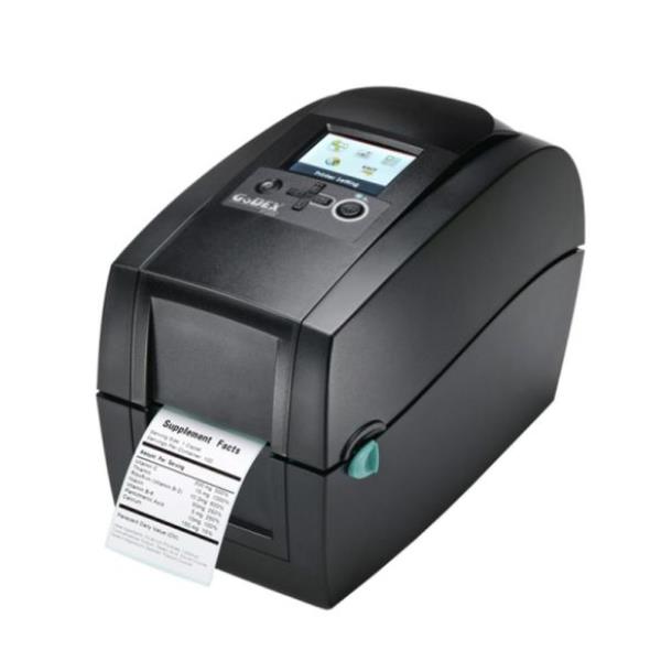 GODEX RT200 STAMPANTE 2" TT 203 DPI, USB, RS232, LAN, DISPLAY 2