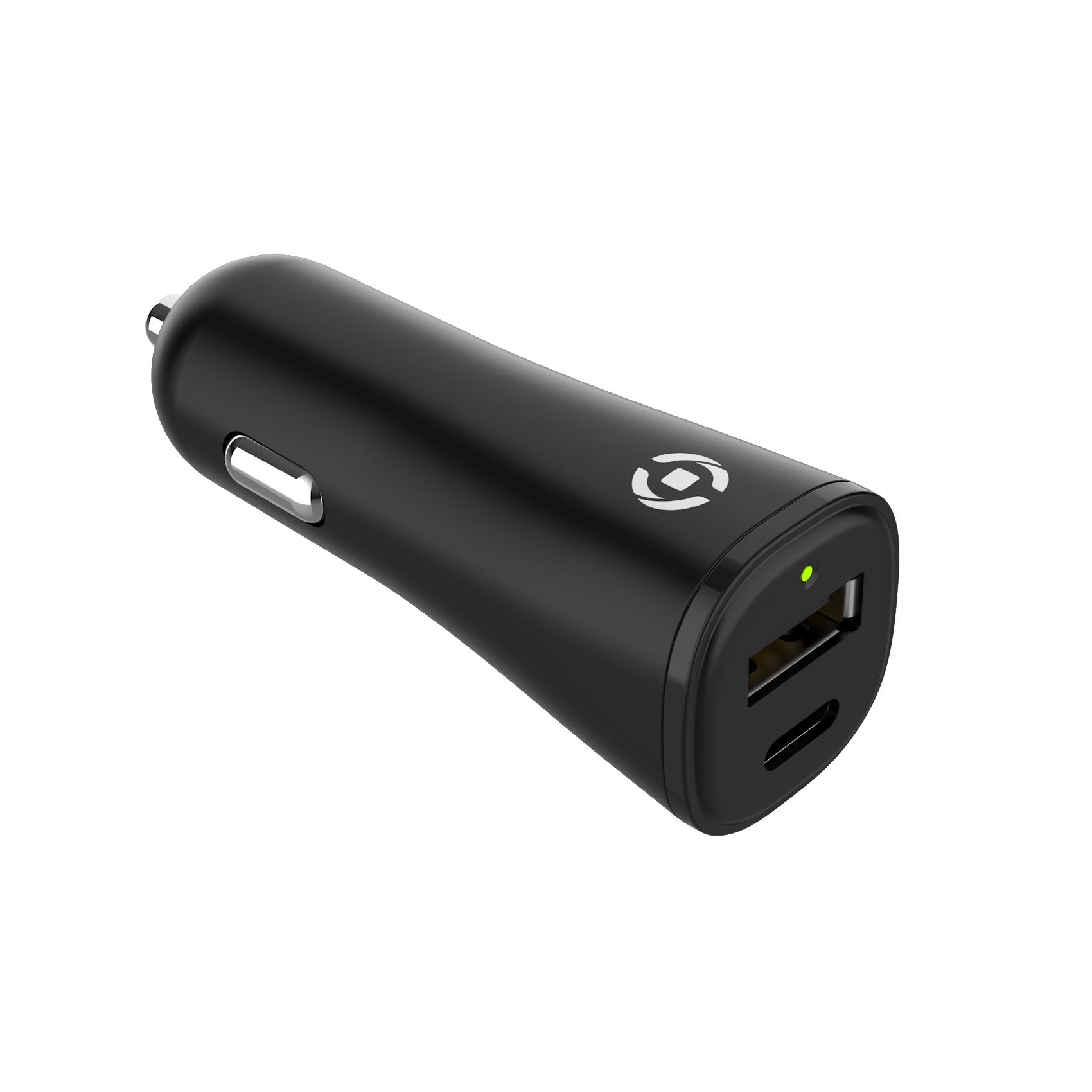 CELLY GRSCCUSBUSBC - 32W USB-A/USB-C Car Charger [PLANET COLLECTION]