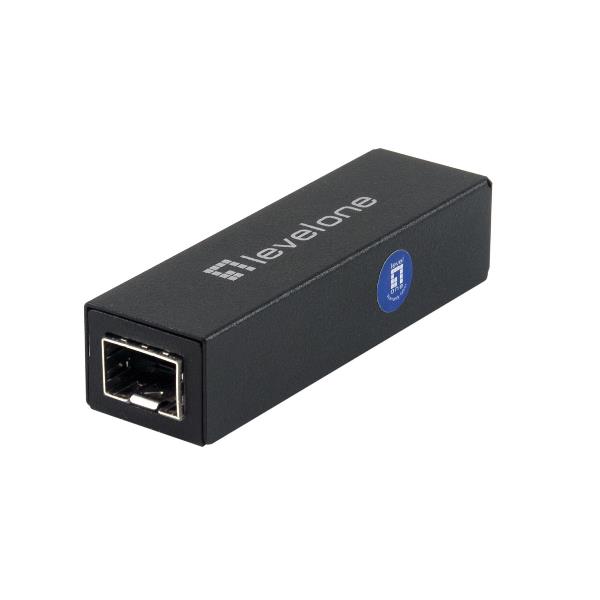 LEVELONE LEVELONE GVT-1001 - MEDIA CONVERTER GIGABIT da RJ45 a SFP, ULTRA SLIM