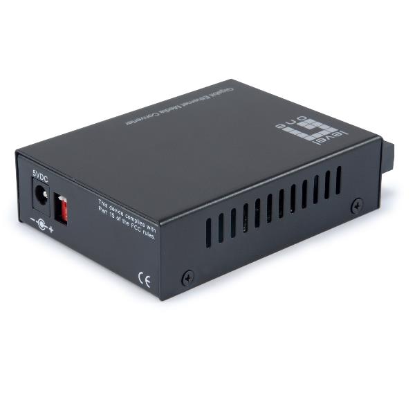 LEVELONE GVT-2001 - MEDIA CONVERTER GIGABIT da RJ45 a SC, Fibra MultiModale, 550m 3