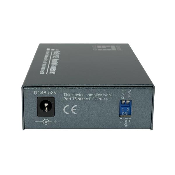 LEVELONE GVT-2013 - MEDIA CONVERTER GIGABIT da RJ45 a SC, PoE PSE, fibra multimodale, 850nm, 500m 7