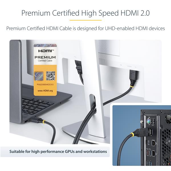 Cavo HDMI Premium 1m 3
