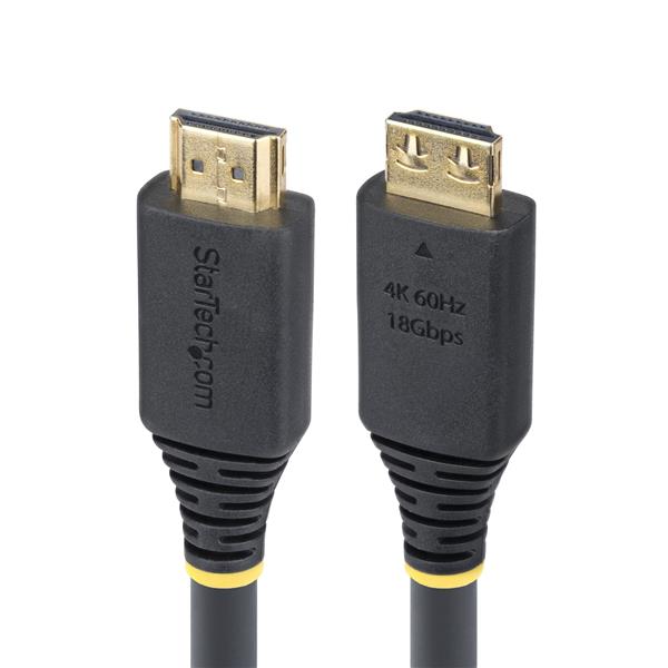 StarTech Cavo HDMI, Connettori a scatto, Cavoi HDMI 2.0 ad Alta Velocità da 6 m