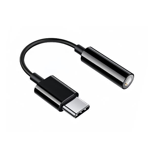 HAMLET HHEADA-DC Adattatore convertitore DAC per Audio stereo e microfono USB-C to Jack femmina 3,5 mm