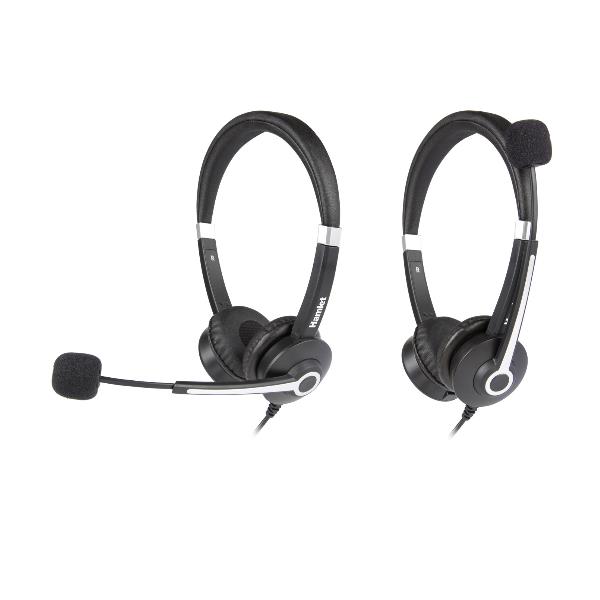 HHEADM-UJX RENOVA CUFFIA BI-AURALE CON MIC. USB-A + USB-C + JACK 3.5mm + TELECOMANDO 5