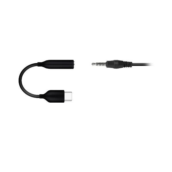 HHEADMUS-CJ Cuffia Stereo con Microfono per Computer USB-C + Jack 3,5 mm 5