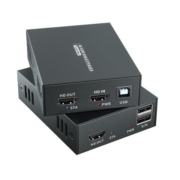 LEVELONE LEVELONE HVE-8111 - EXTENDER KIT HDMI 4K OVER CAT6 100m, Estensione USB