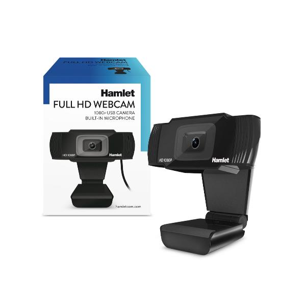 HWCAM1080-CX Webcam USB 1080p Microfono Integrato - USB-A + USB-C 3