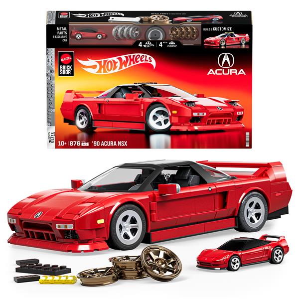 Mattel Brick Shop HW Acura NSX