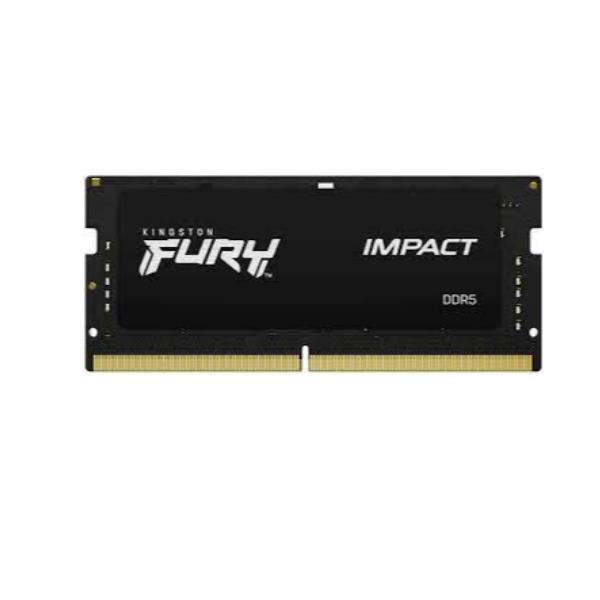 KINGSTON FURY Kingston 16GB (1x16GB) DDR5 4800MT/s CL38 FURY Impact Black PnP