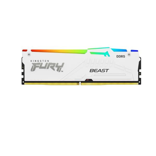 KINGSTON FURY 32GB 5200MT/s DDR5 CL40 DIMM FURY Beast White RGB XMP