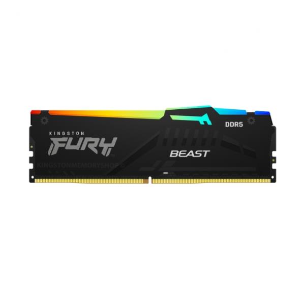 KINGSTON FURY Kingston Fury Beast RGB 8GB DDR5 5600MT/s Non ECC DIMM
