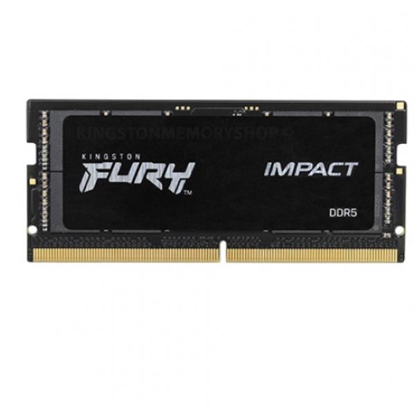 KINGSTON FURY 16GB 6000MT/s DDR5 CL38 SODIMM FURY Impact XMP