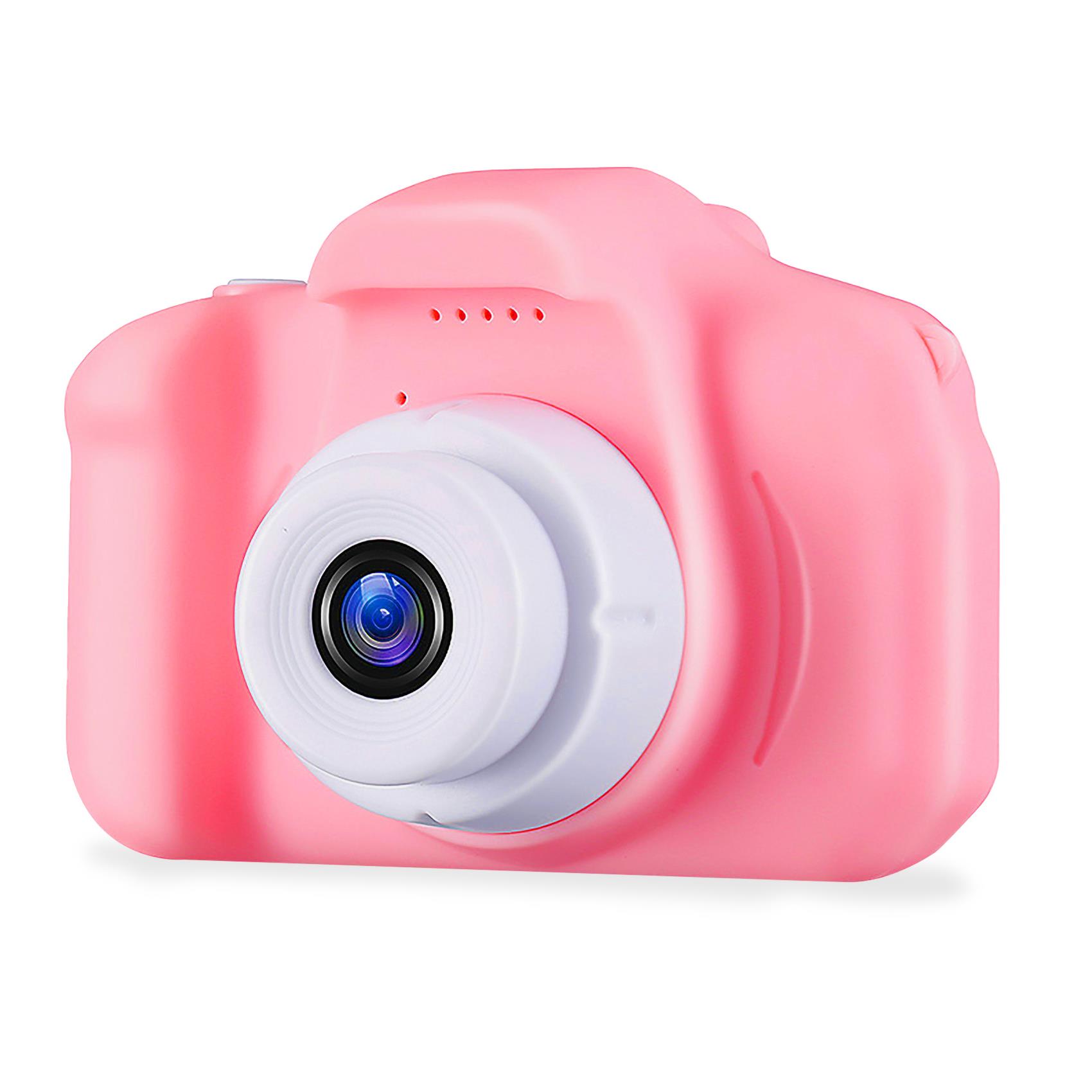 CELLY KIDSCAMERA3 - Fotocamera per bambini, schermo colorato, filtri e cornici da applicare alle foto, scatta foto, registra video e audio, espandibile con scheda MicroSD [TECH for KIDS]