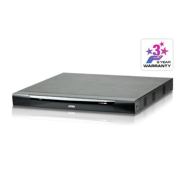 ATEN Accesso 1-Locale/2-Remoto Switch KVM over IP Cat 5 16-porte con Virtual Media (1920 x 1200)