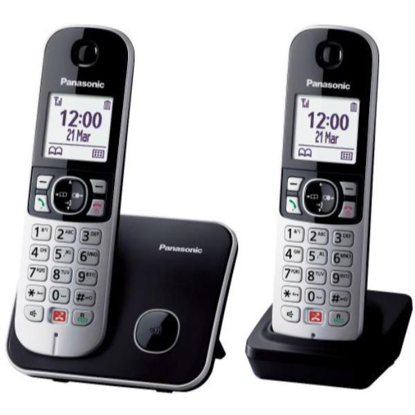 PANASONIC CORDLESS CORDLESS KX-TG6852JTB DUO BLACK