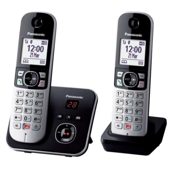 PANASONIC CORDLESS CORDLESS KX-TG6862JTB SEGRETERIA