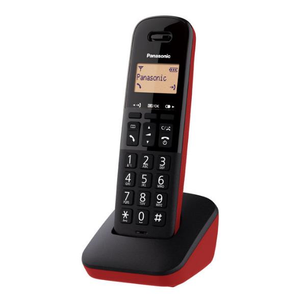 PANASONIC CORDLESS CORDLESS KX-TGB610JTR RED