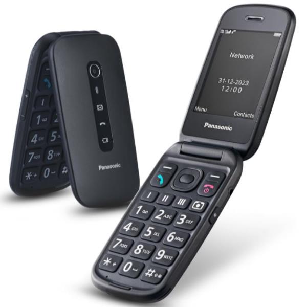 PANASONIC CORDLESS CELLULARE SENIOR PHONE TU550 NERO