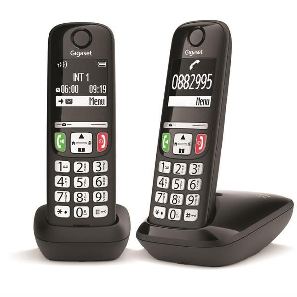 GIGASET GIGASET E270 DUO BLACK