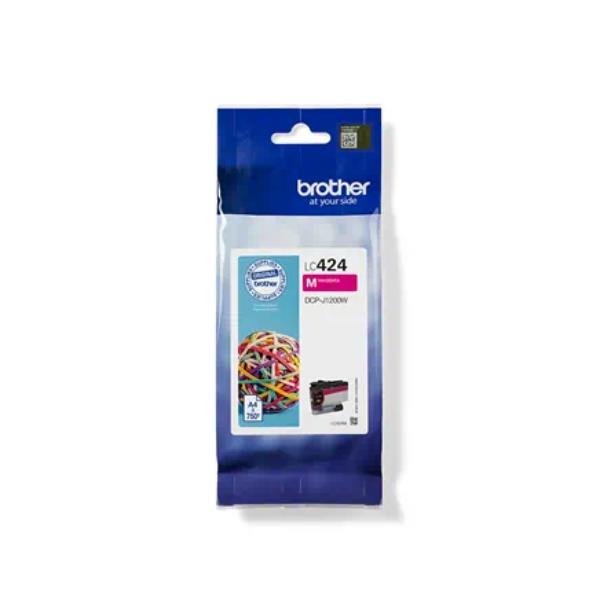 Cartuccia inchiostro Magenta Brother LC424M 2