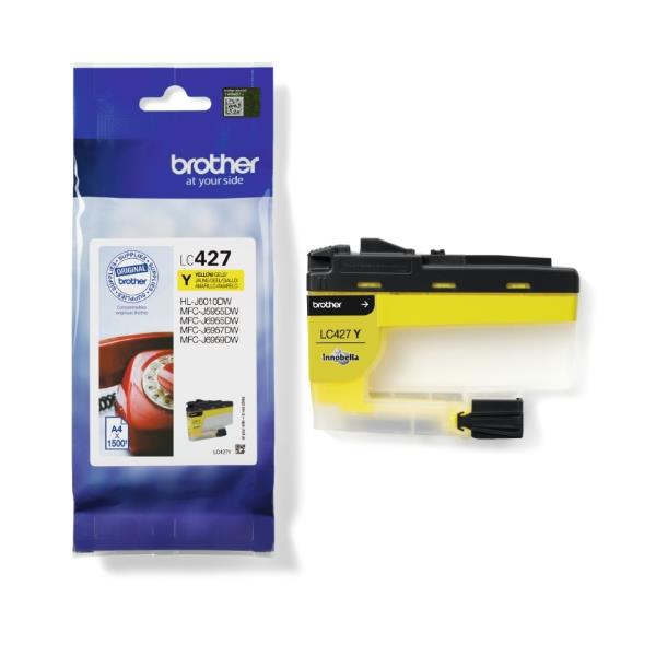 CONSUMABILI BROTHER Cartuccia inchiostro Gialla Brother LC427Y