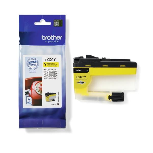 Cartuccia inchiostro Gialla Brother LC427Y 2