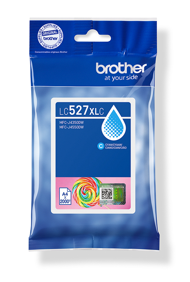 CONSUMABILI BROTHER Cartuccia inchiostro Ciano Brother LC527XLC