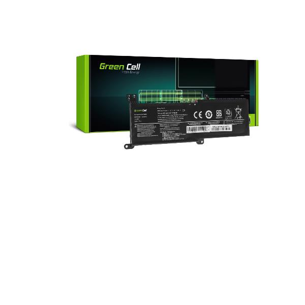 Batteria Green Cell da 3500 mAh compatibile con Lenovo IdeaPad 320-14IKB 320-15ABR 320-15AST 320-15IAP 7.4V 2