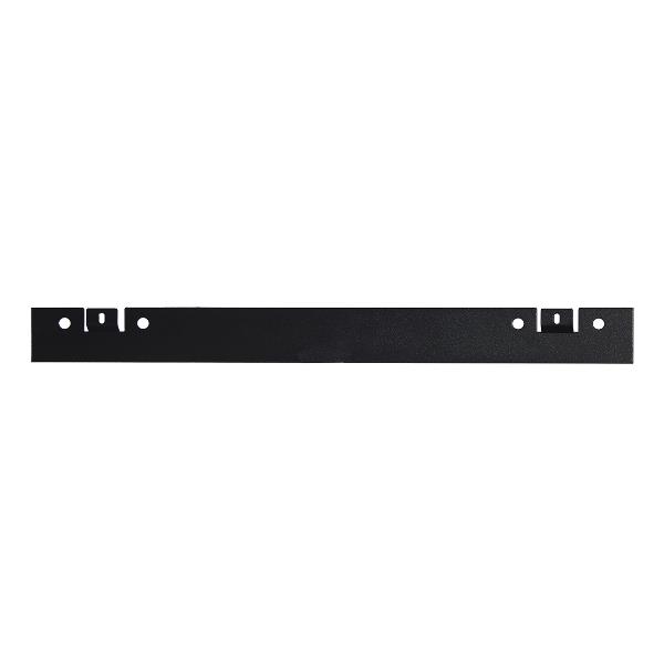 ARMADIO RACK 19" 6 UNITA' DA MURO (A) 370 x (L) 600 x (P) 450 NERO DISASSEMBLATO PORTA VETRO 5
