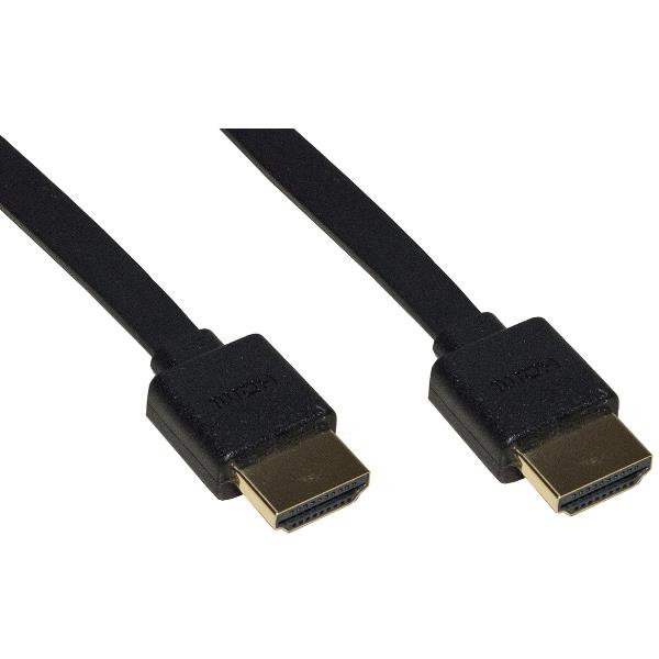 CAVO PIATTO HDMI® ULTRA SLIM 4K CON MINI CONNETTORI SALVASPAZIO MT 1,8 2