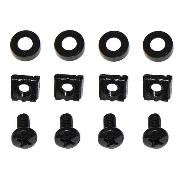 RIPIANO PER ARMADIO 19" 1 UNITA' PROFONDITA' 250 MM. (UNIVERSALE) COLORE NERO 3