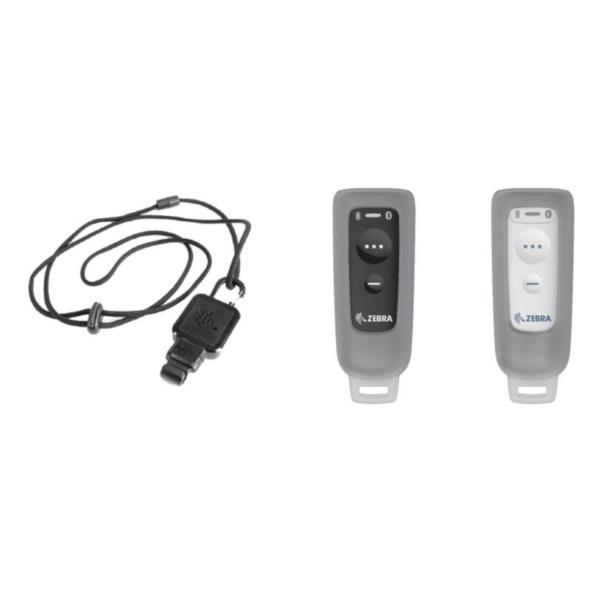 ZEBRA - EVM LANYARD, RETRACTOR, SILICON SLEEV