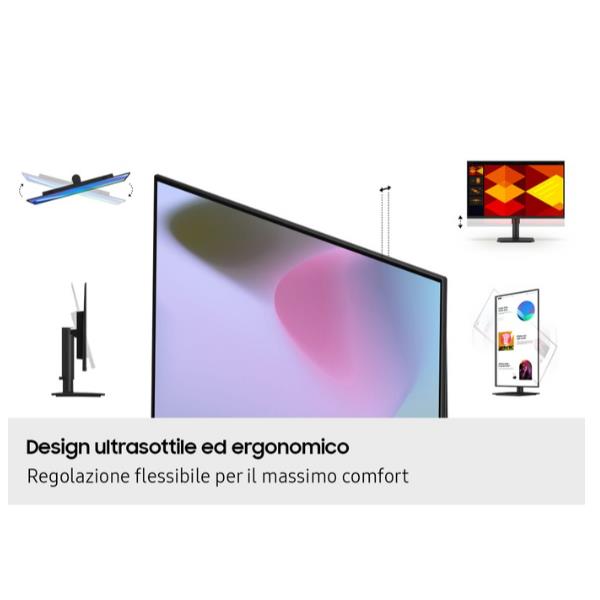 Monitor Business, FHD, 100Hz, Speaker, Stand Regolabile e Pivot, EPEAT Gold 3