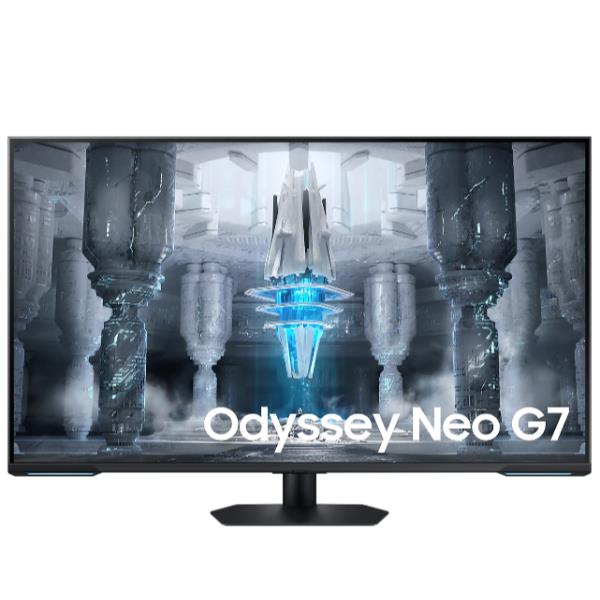 Samsung Monitor Desktop S43CG70N  Monitor Gaming, UHD, 144Hz con Piattaforma Smart, Ideale per Console
