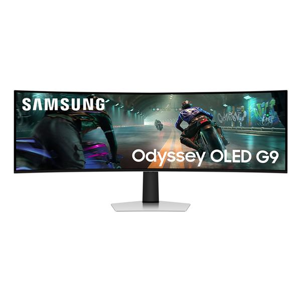Samsung Monitor Desktop S49DG910  Monitor Gaming, DQHD, QD-OLED, 144 Hz